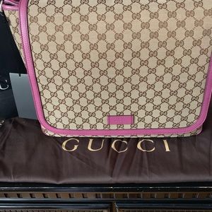 Gucci diaper bag